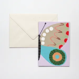 Purple Butterfly Card