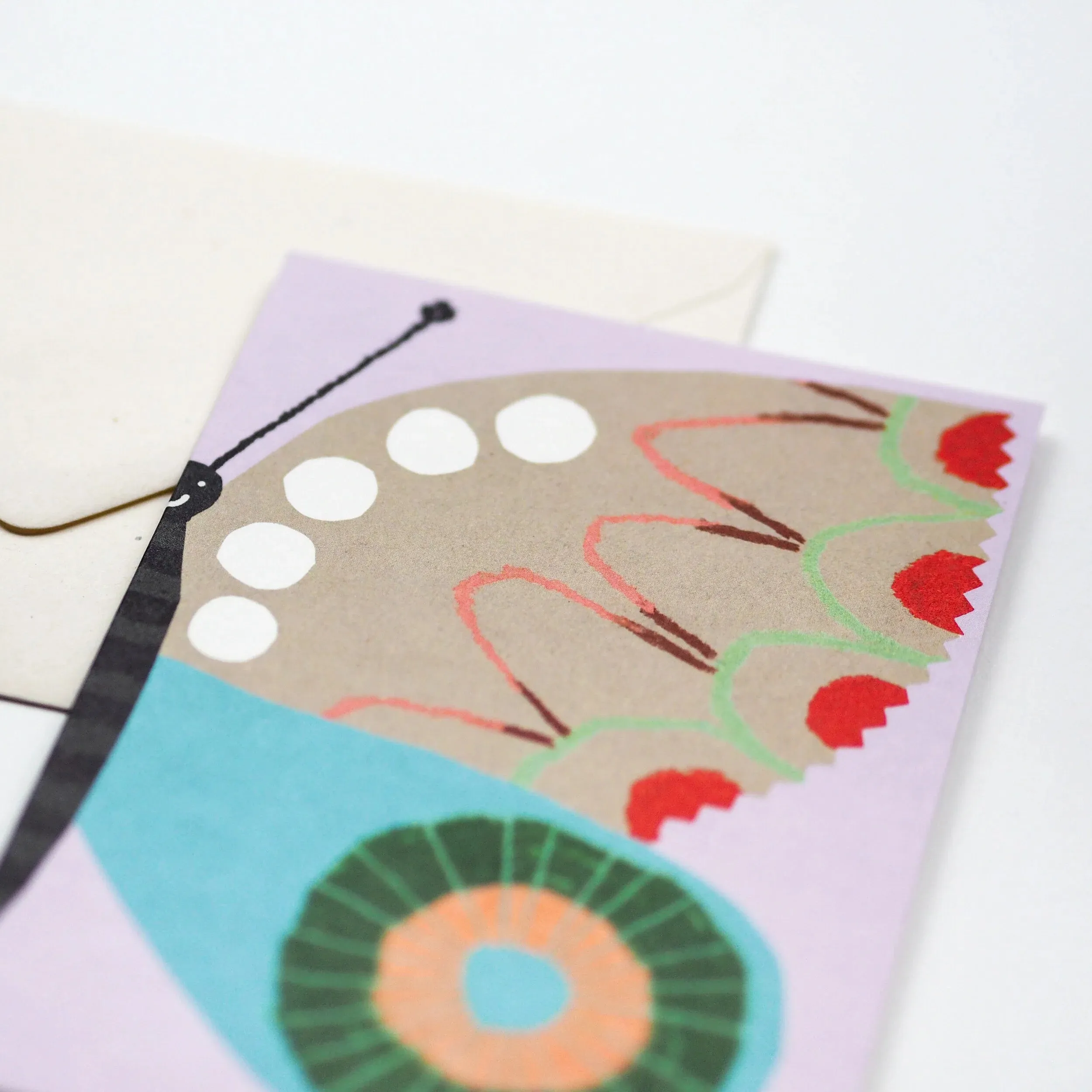 Purple Butterfly Card