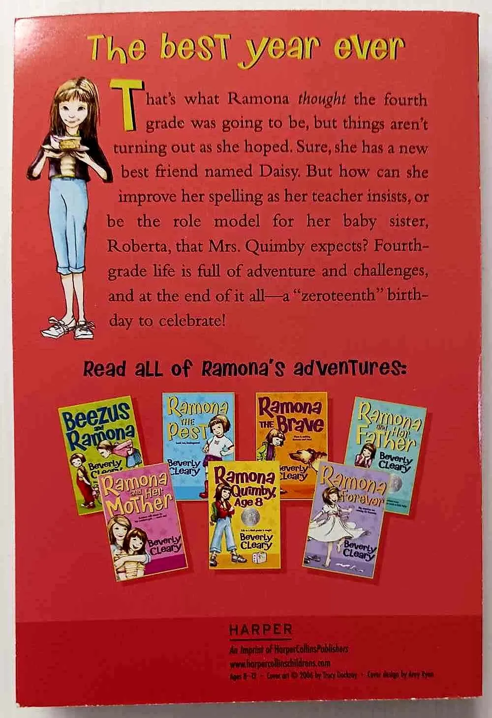 RAMONA'S WORLD - Beverly Cleary