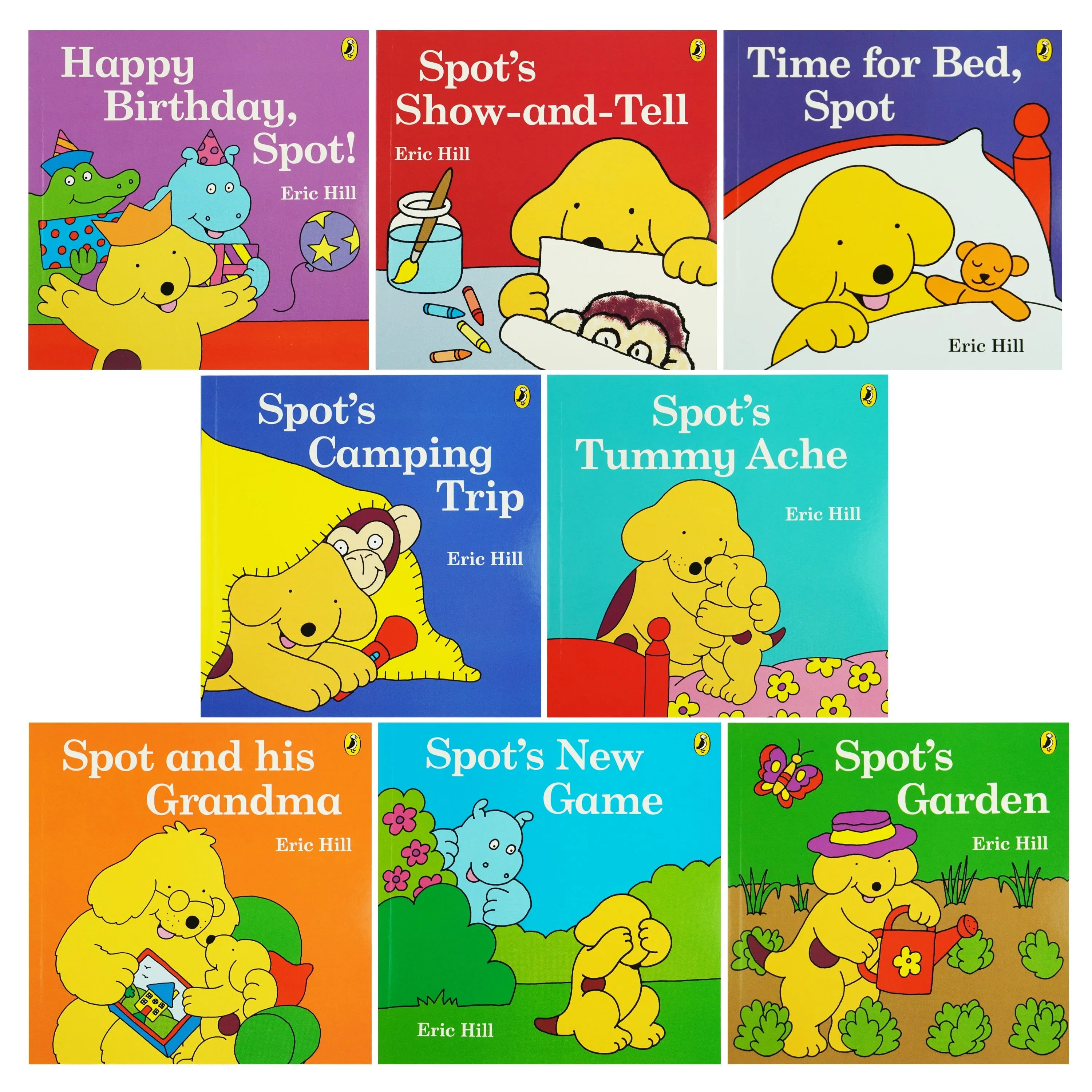 Read with Spot Collection by Eric Hill 8 Storybooks Set - Ages 2  - Paperback