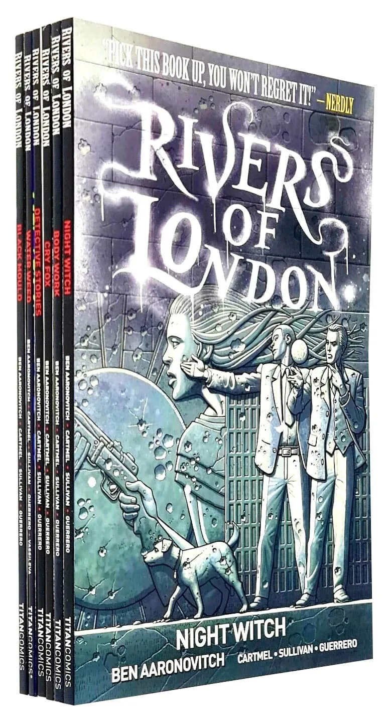 Rivers Of London Series (Vol 1-6) by Ben Aaronovitch 6 Books Collection Set - Graphic Novels - Paperback