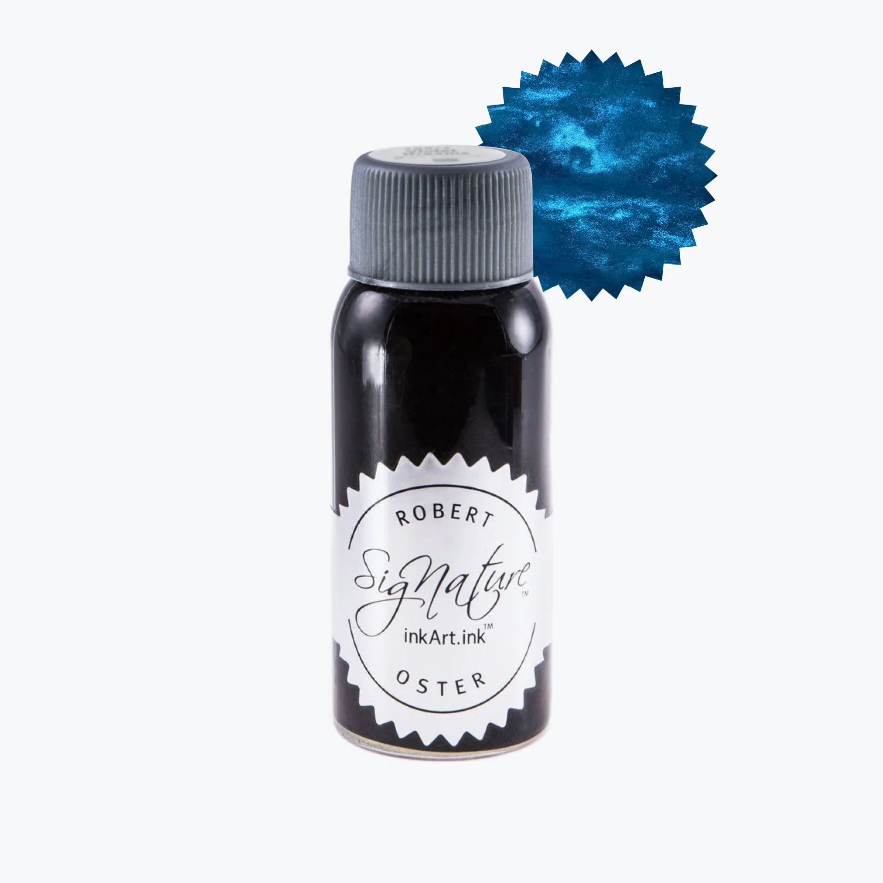 Robert Oster - Fountain Pen Ink - Shake 'N' Shimmy - Blue Moon