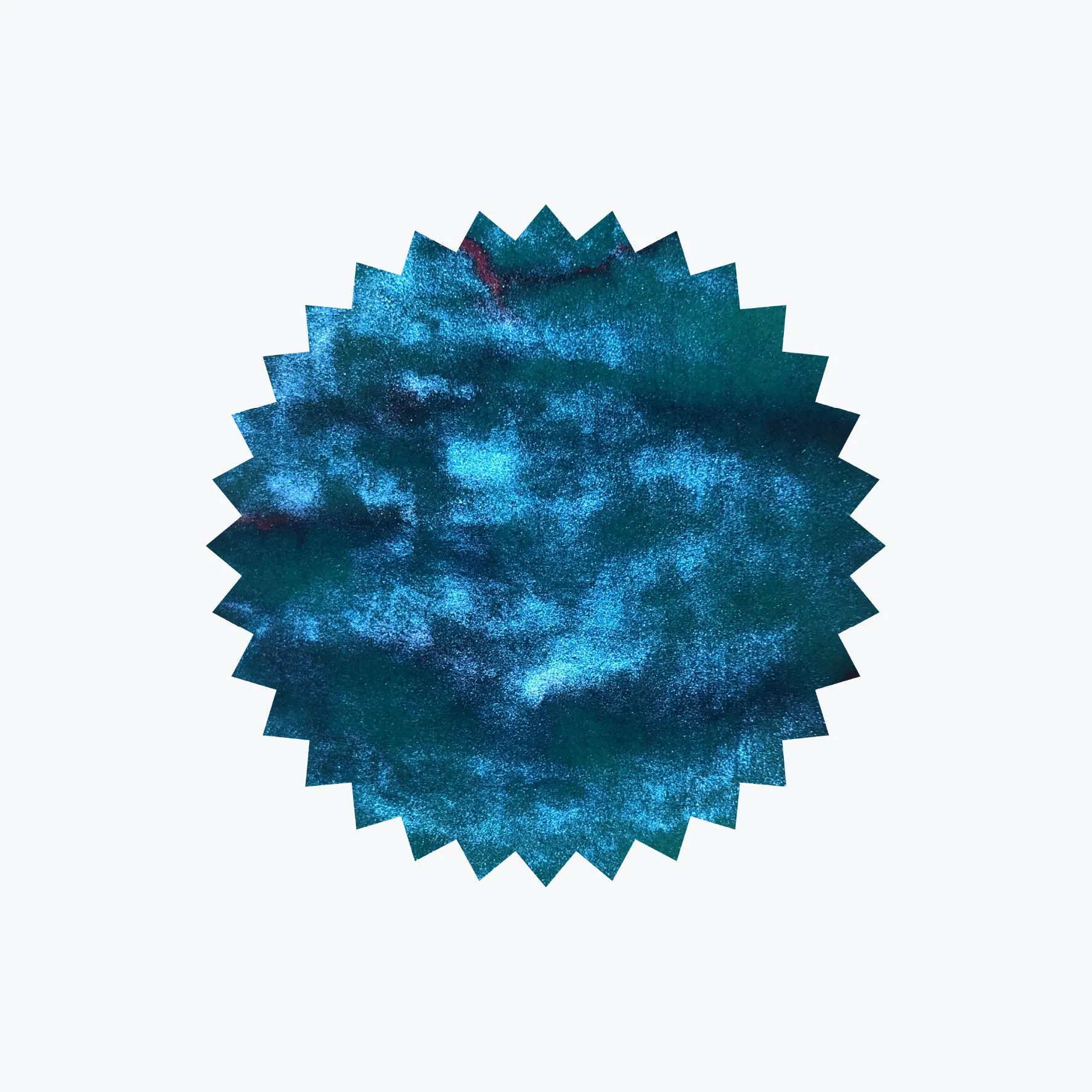 Robert Oster - Fountain Pen Ink - Shake 'N' Shimmy - Crystal Marine