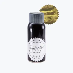 Robert Oster - Fountain Pen Ink - Shake 'N' Shimmy - Heart of Gold