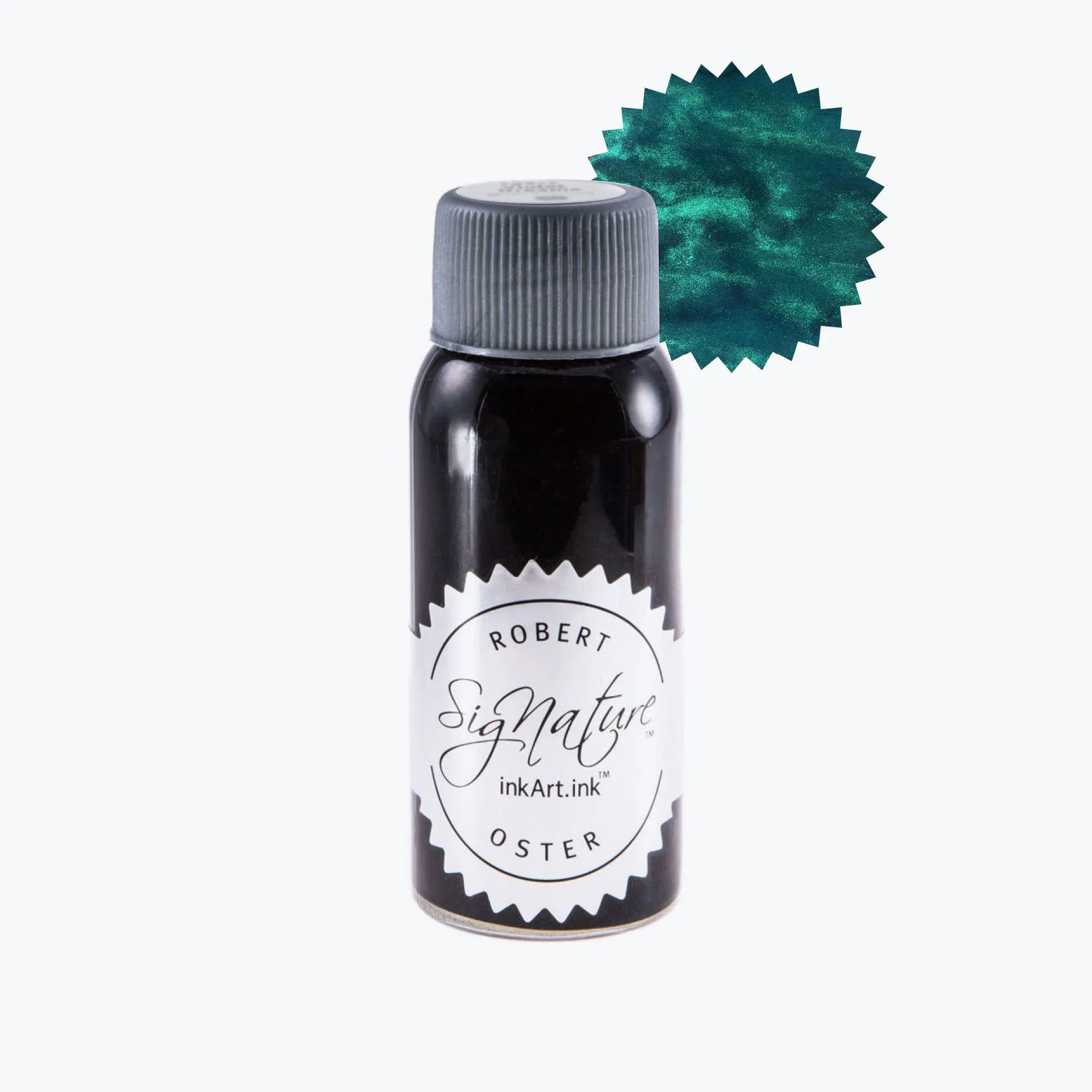 Robert Oster - Fountain Pen Ink - Shake 'N' Shimmy - Peppermint Candy