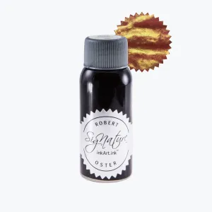 Robert Oster - Fountain Pen Ink - Shake 'N' Shimmy - Red Gold