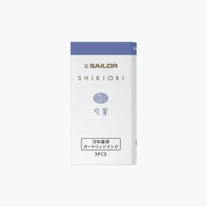 Sailor - Fountain Pen Ink - Shikiori Cartridges - Nioi Sumire