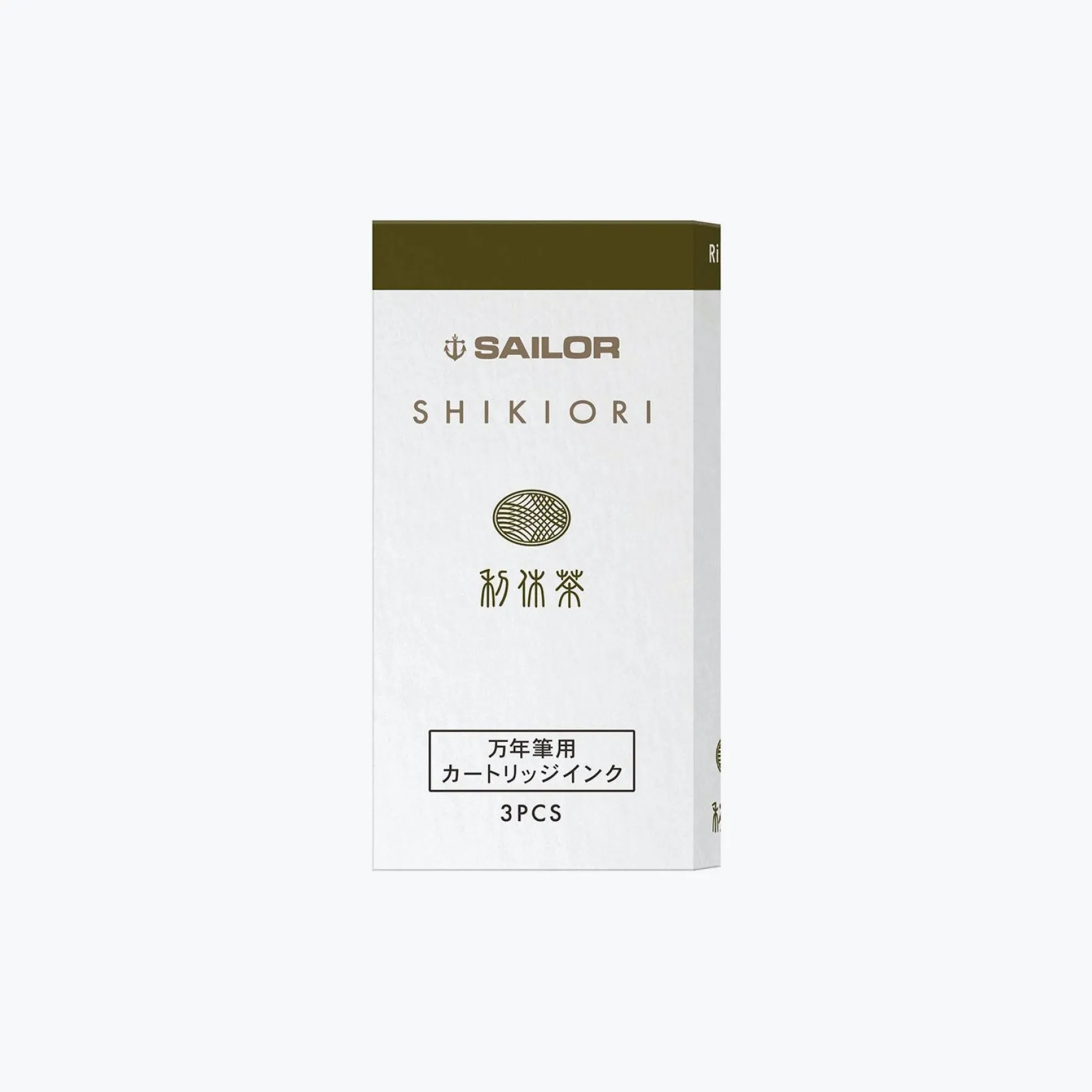 Sailor - Fountain Pen Ink - Shikiori Cartridges - Rikyu Cha