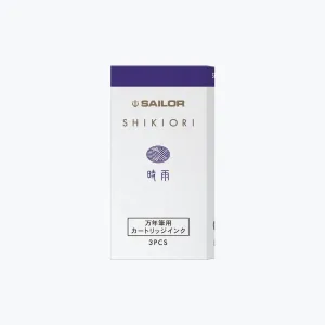 Sailor - Fountain Pen Ink - Shikiori Cartridges - Shigure