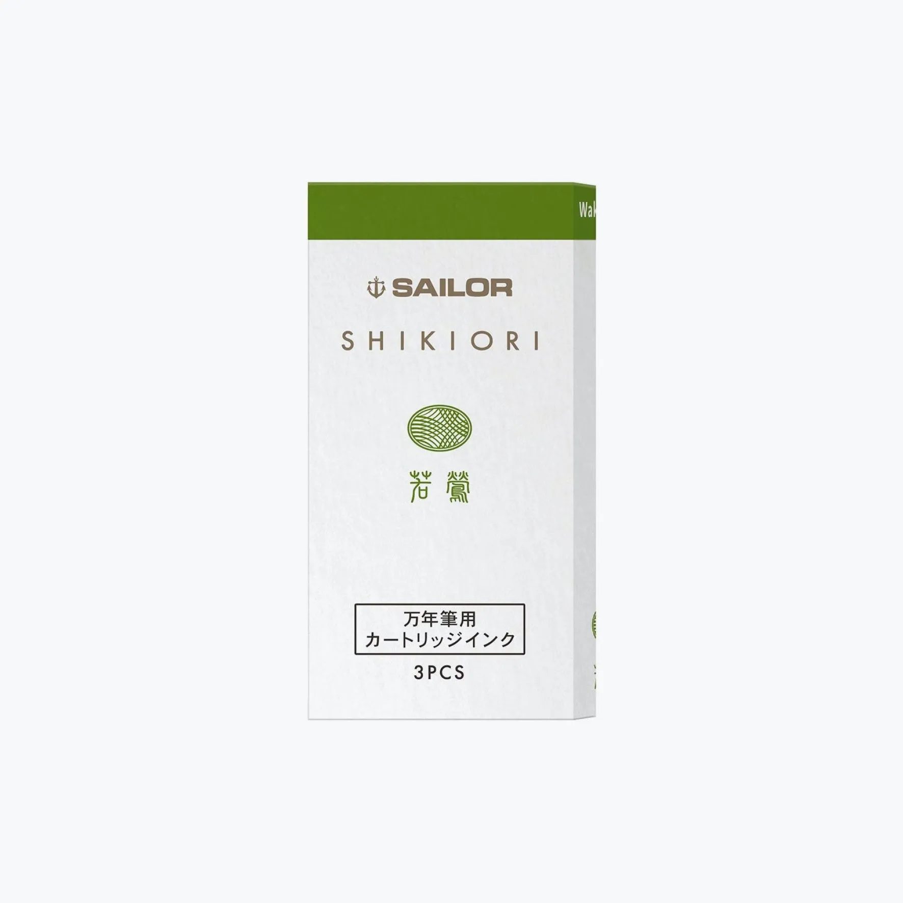 Sailor - Fountain Pen Ink - Shikiori Cartridges - Waka Uguisu