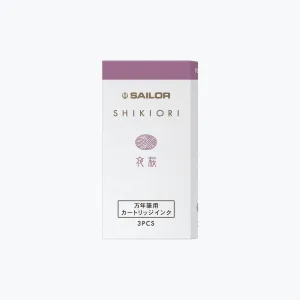 Sailor - Fountain Pen Ink - Shikiori Cartridges - Yozakura