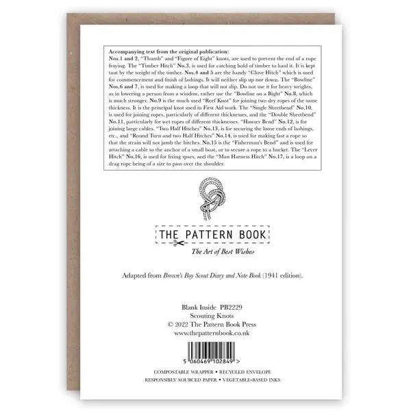 Scouting Knots Card