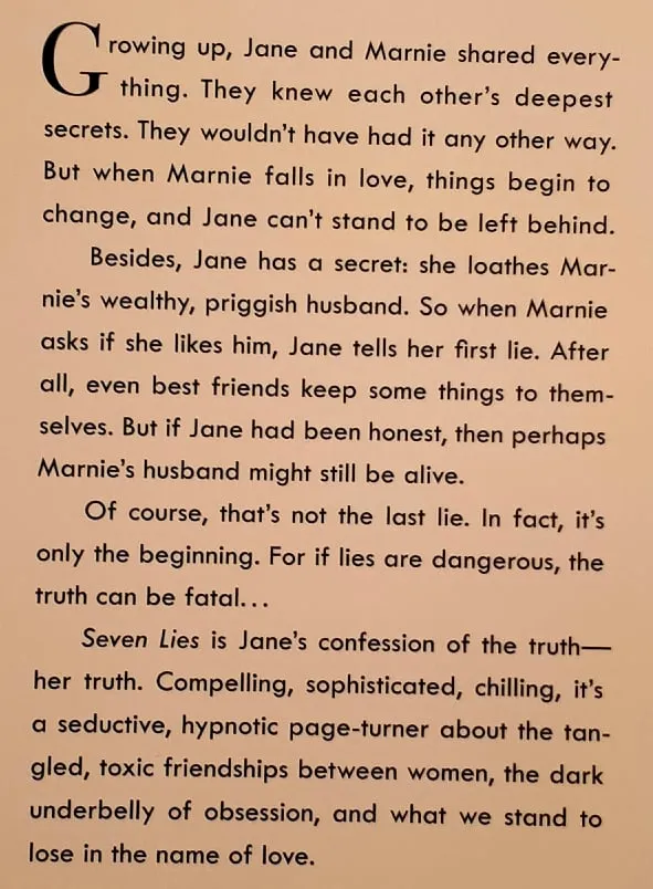 SEVEN LIES - Elizabeth Kay