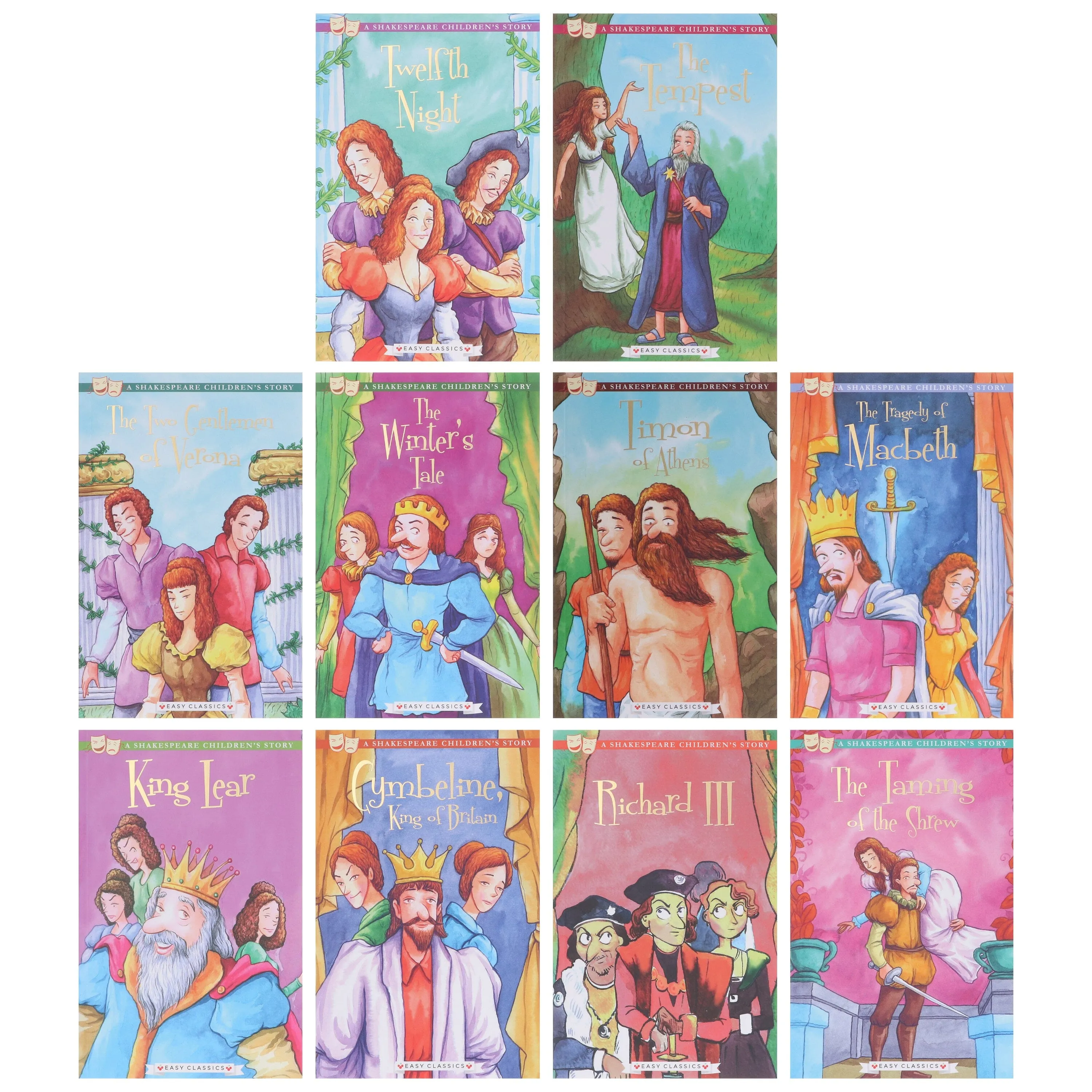 Shakespeare Children's Stories 20 Books Collection - Ages 7-9 - Paperback