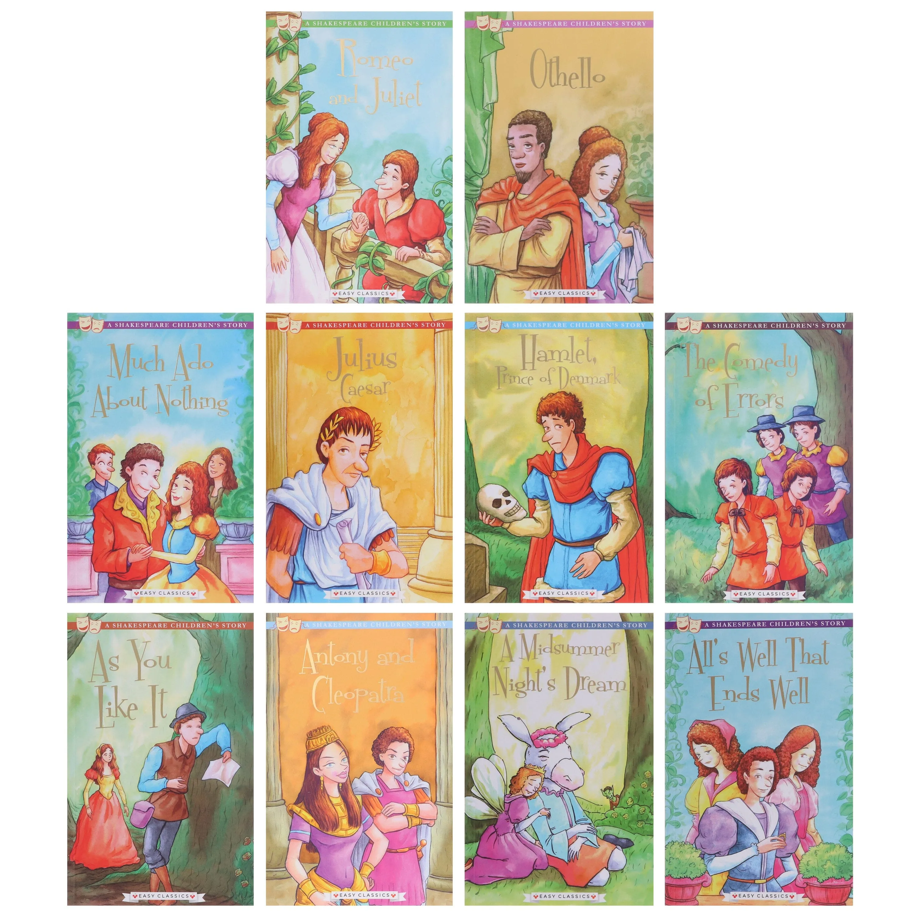 Shakespeare Children's Stories 20 Books Collection - Ages 7-9 - Paperback