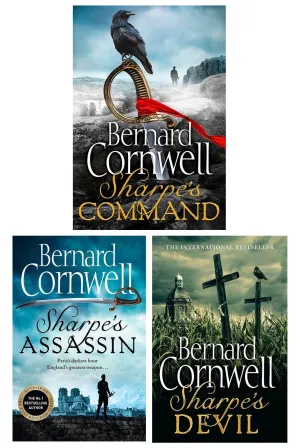 Sharpe by Bernard Cornwell 3 Books Collection Set (Books 14, 23, 24) - Fiction - Paperback/Hardback