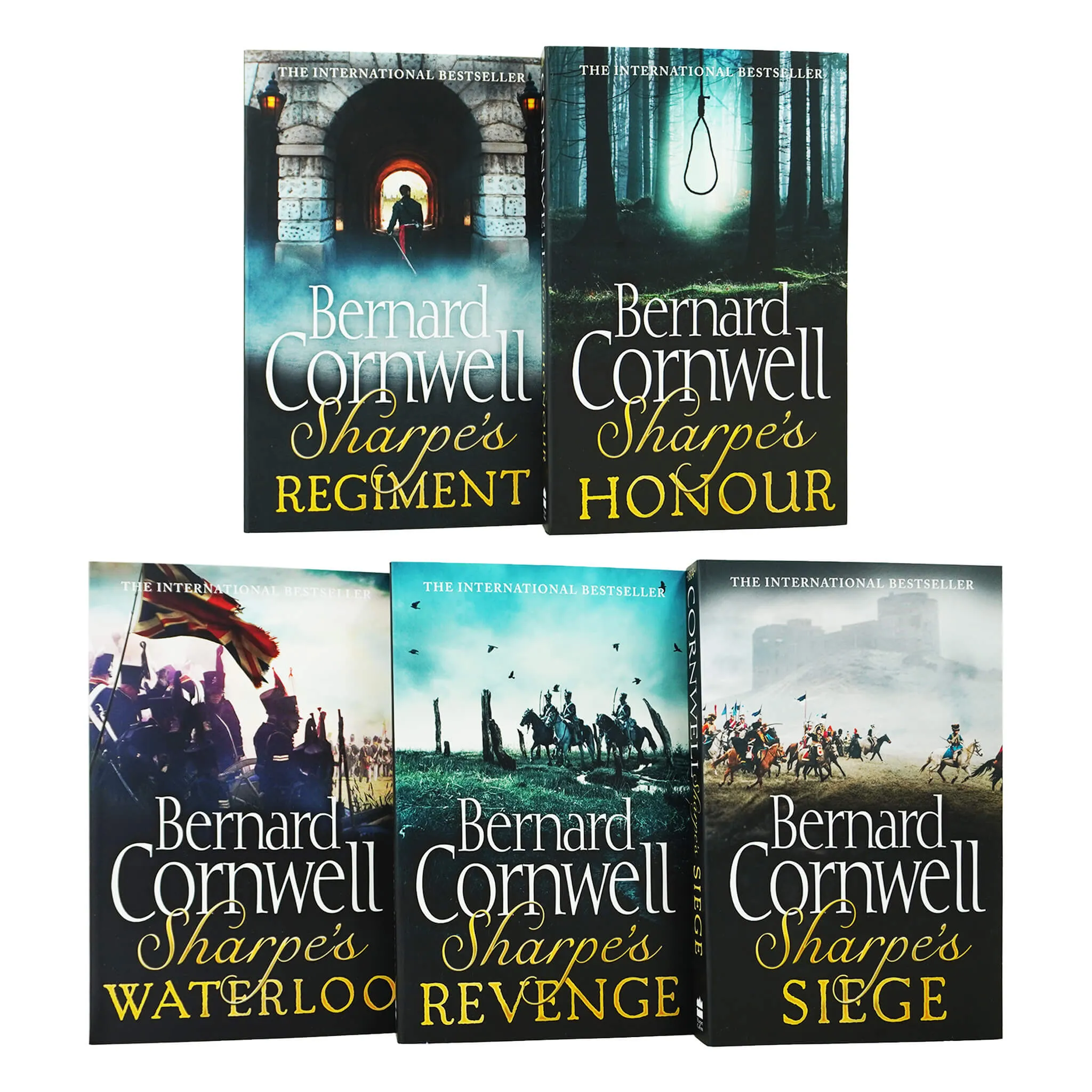 Sharpe by Bernard Cornwell (Books 17-18, 20-22) Collection 5 Books Set - Fiction - Paperback
