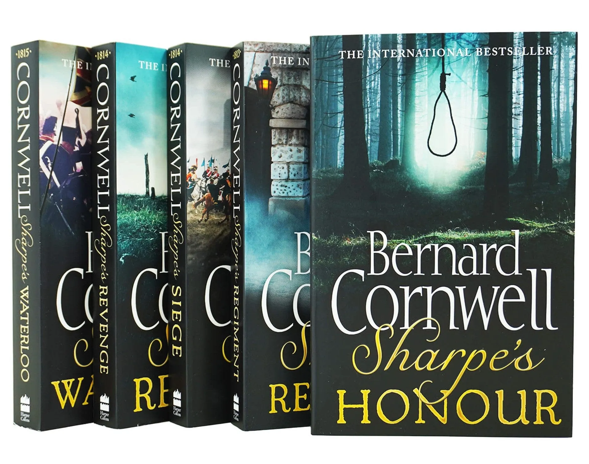 Sharpe by Bernard Cornwell (Books 17-18, 20-22) Collection 5 Books Set - Fiction - Paperback
