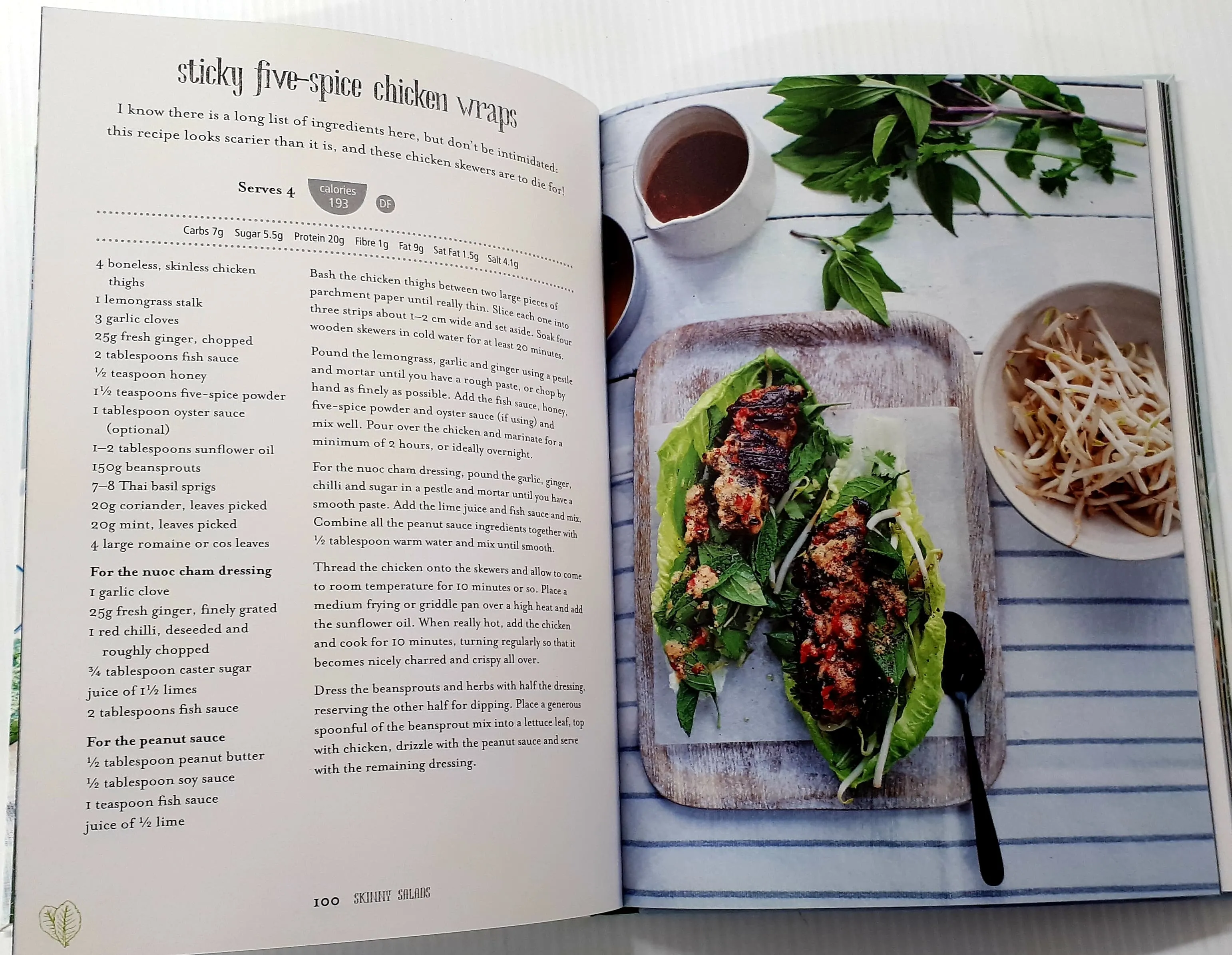 SKINNY SALADS - Kathryn Burton