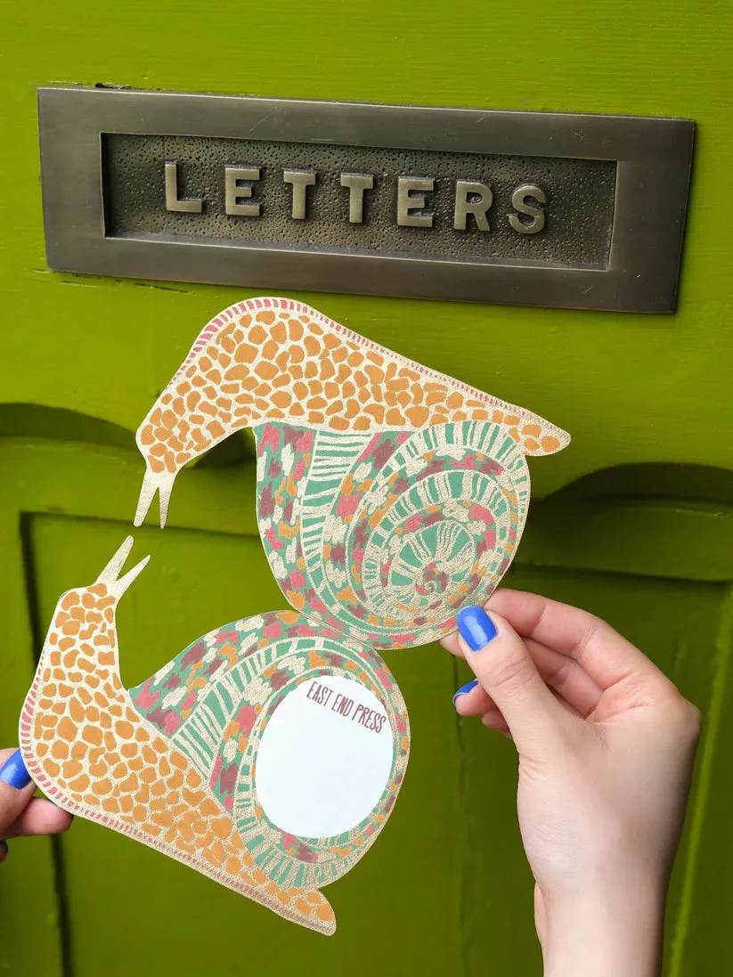 Snail Greeting Card