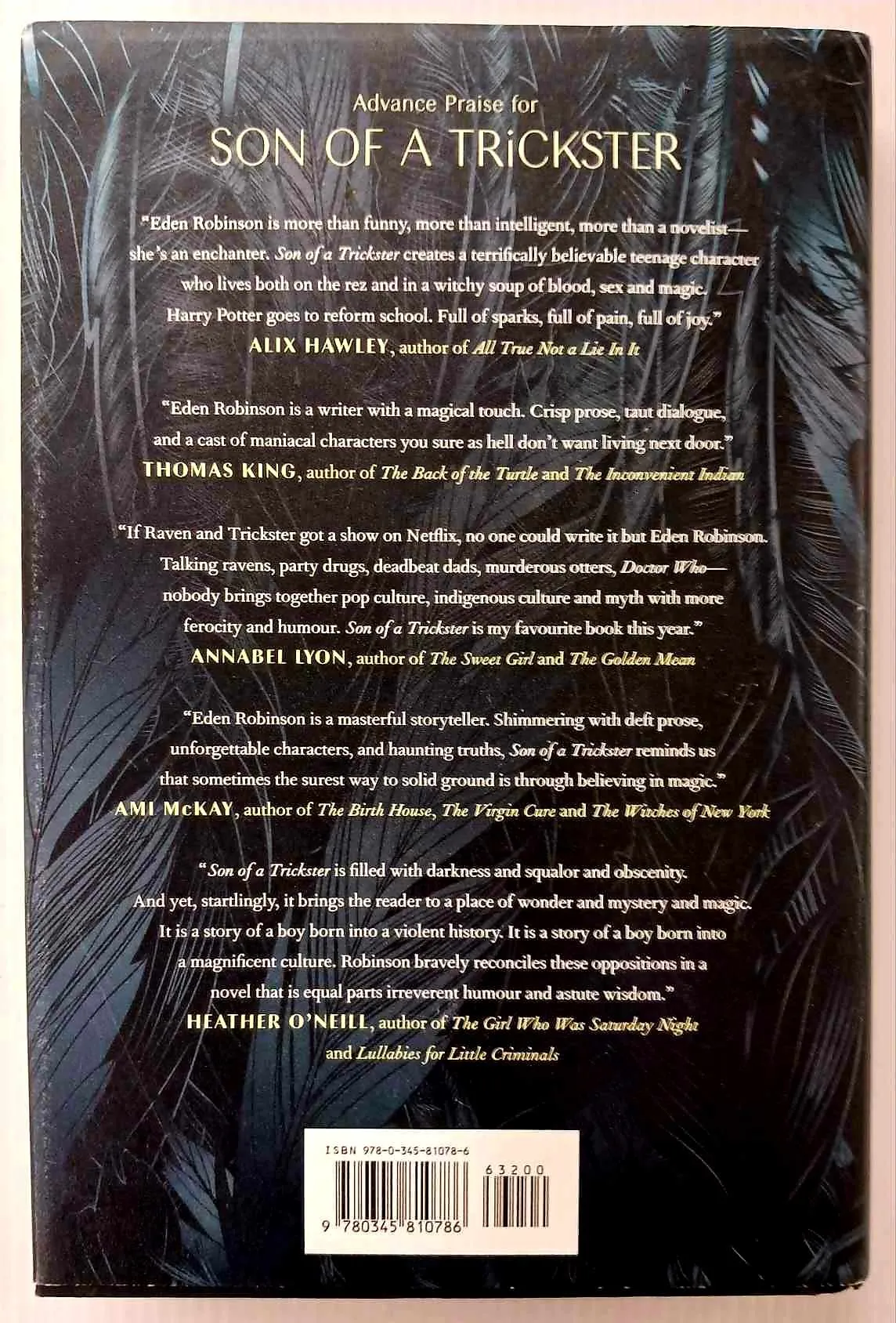SON OF A TRICKSTER - Eden Robinson