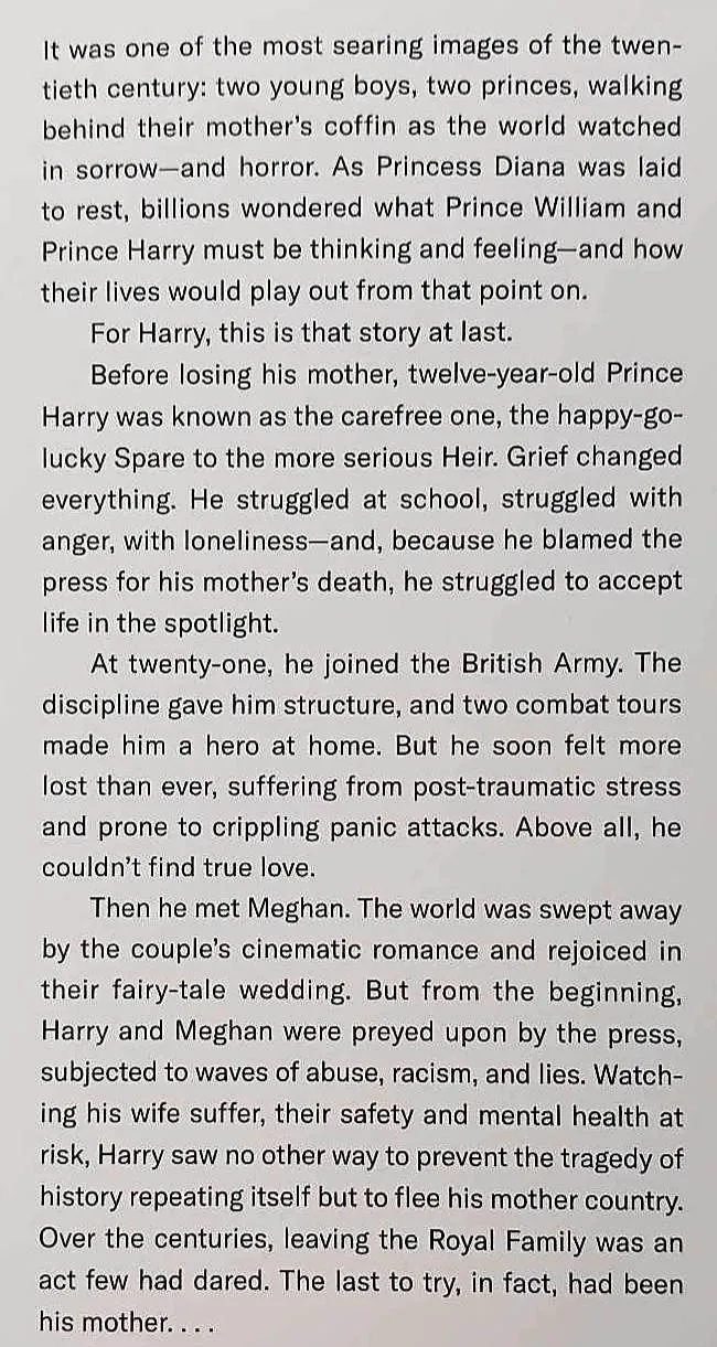 SPARE - Prince Harry