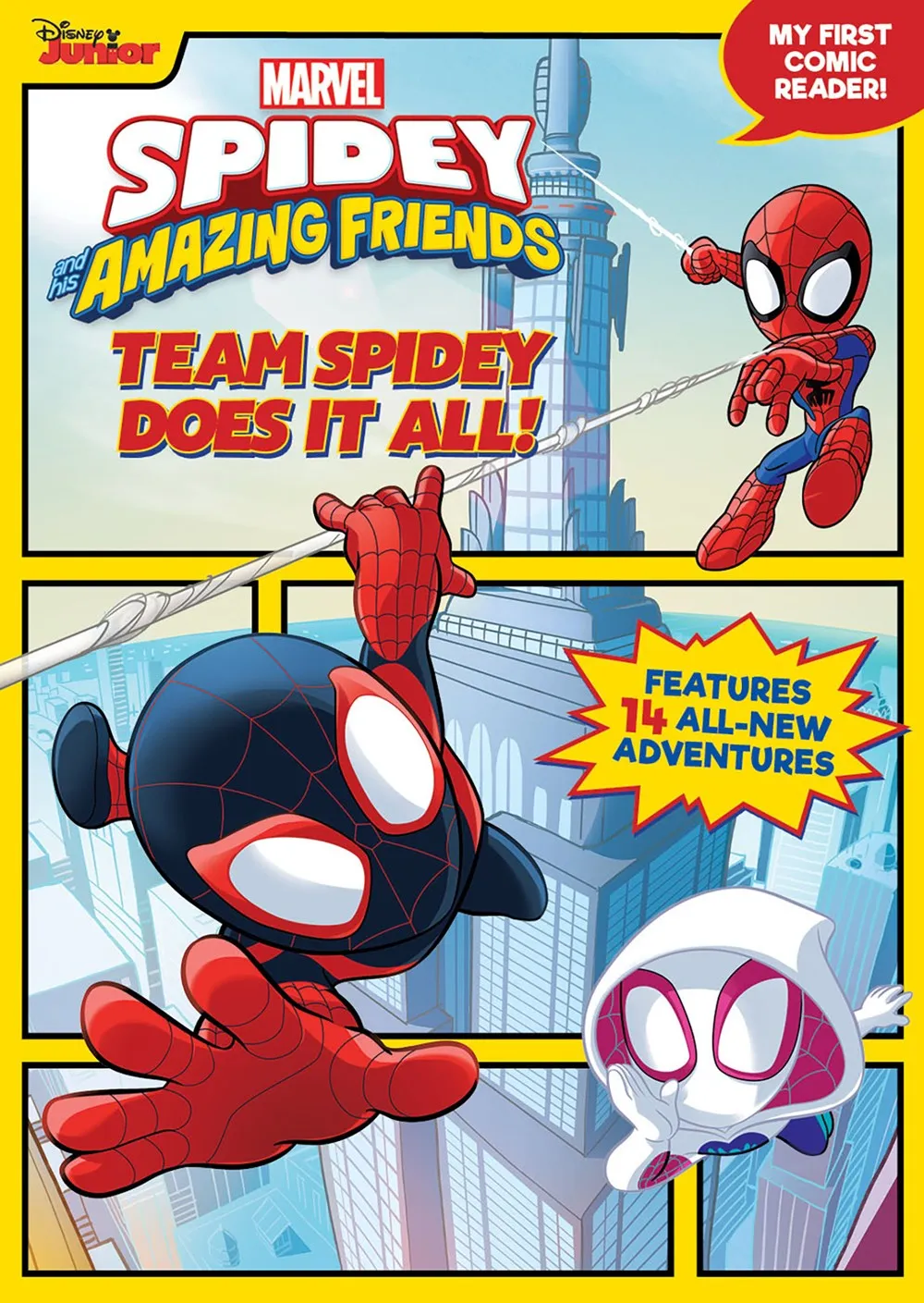 Spidey and His Amazing Friends: Team Spidey Does It All! : My First Comic Reader! Cleary's