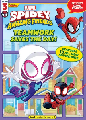 Spidey and His Amazing Friends: Teamwork Saves the Day! : My First Comic Reader! Cleary's