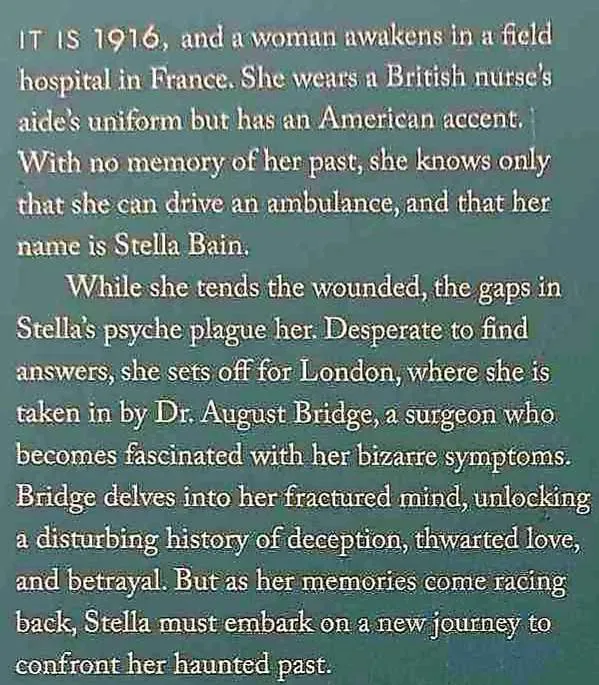 STELLA BAIN - Anita Shreve