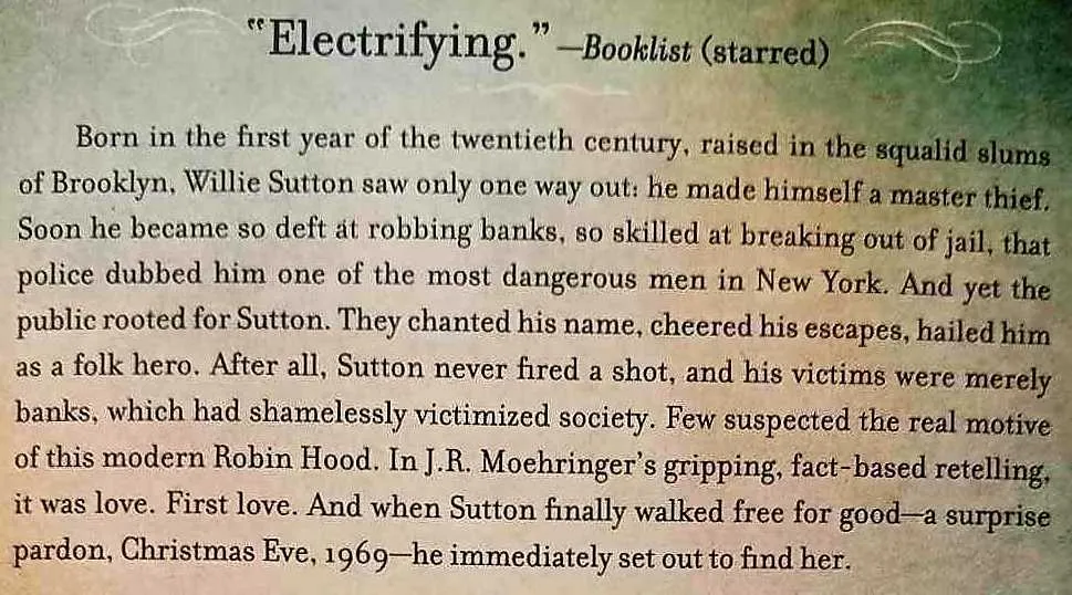 SUTTON - J.R. Moehringer