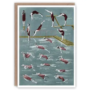 Swimming Card