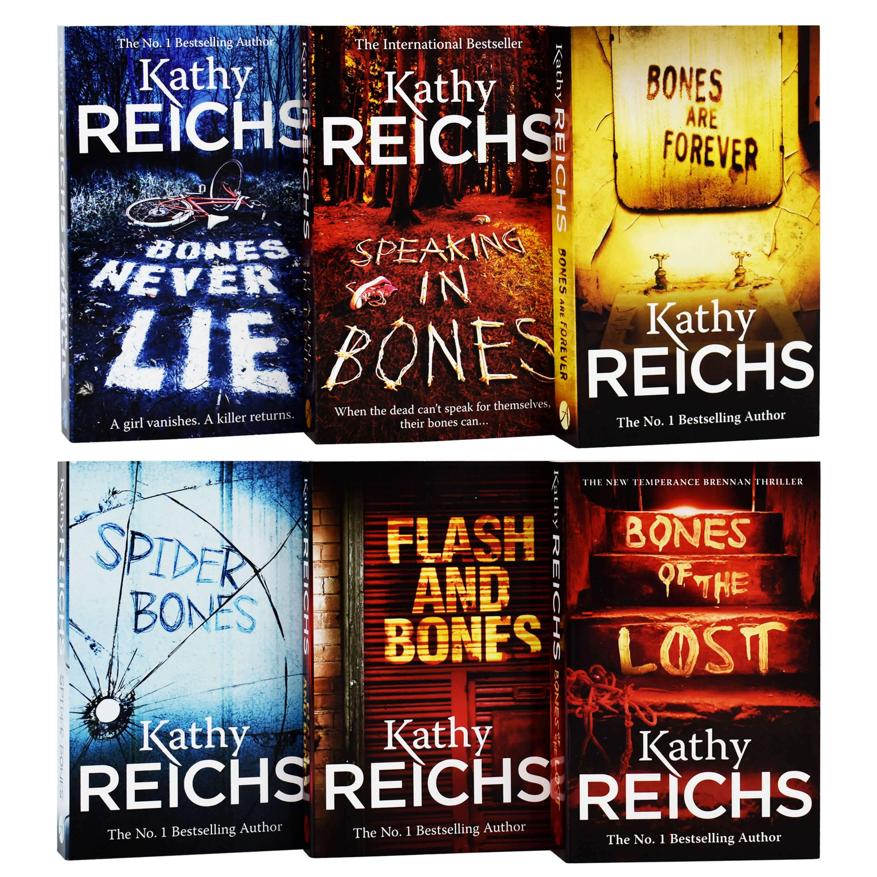 Temperance Brennan by Kathy Reichs: Books 13-18 Collection Set - Fiction - Paperback