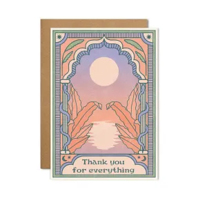 Thank You for Everything Card