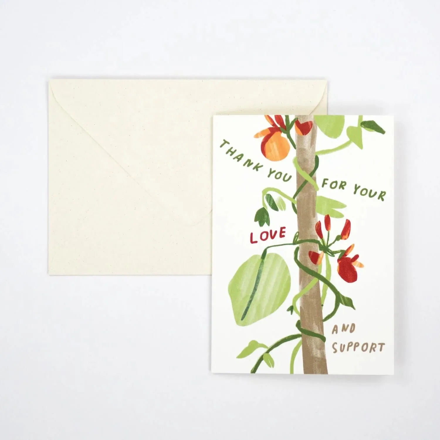 Thank You For Your Love Card