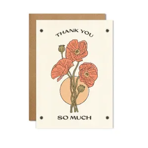Thank You So Much Card