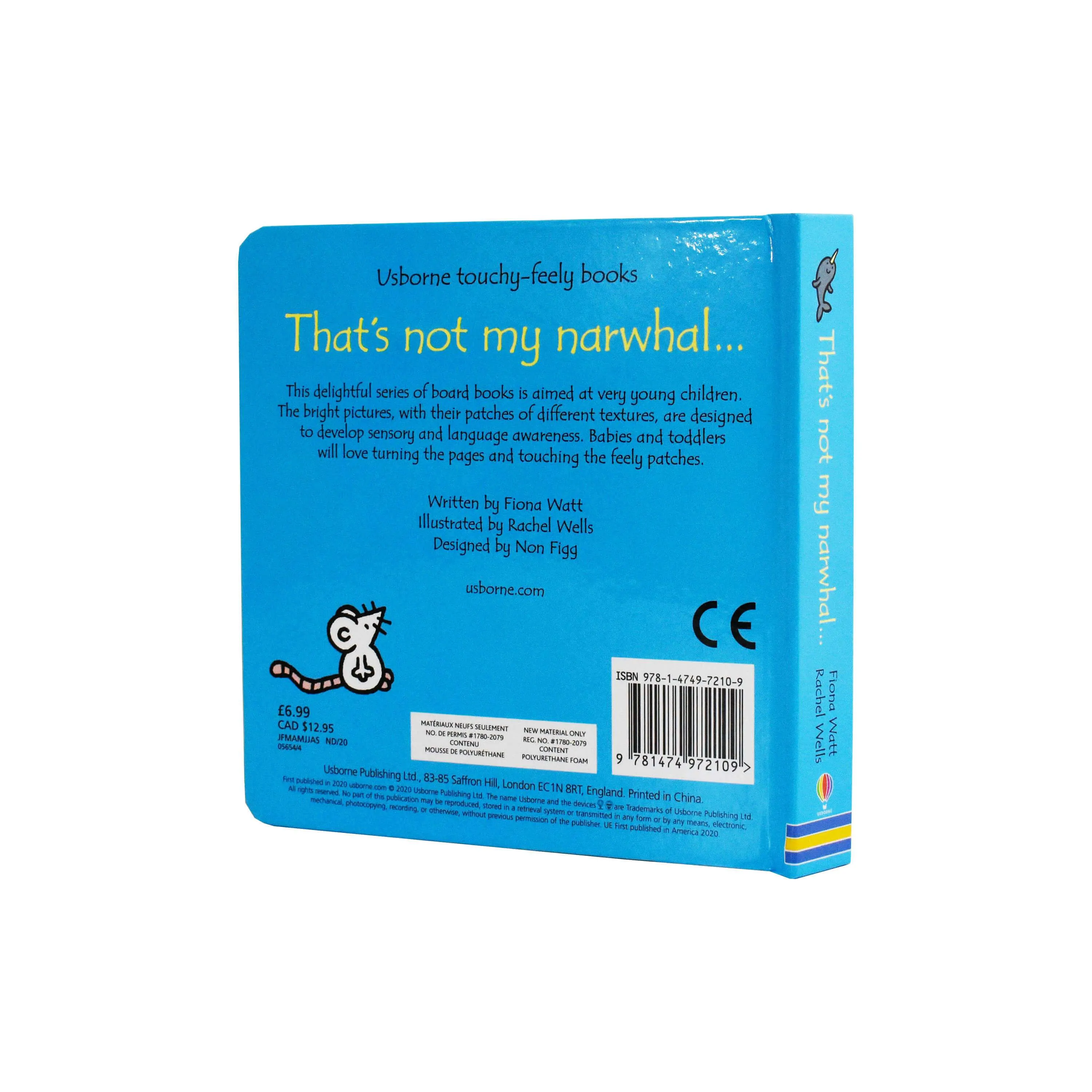 That's not my narwhal... by Fiona Watt & Rachel Wells - Ages 0-5 - Board Book