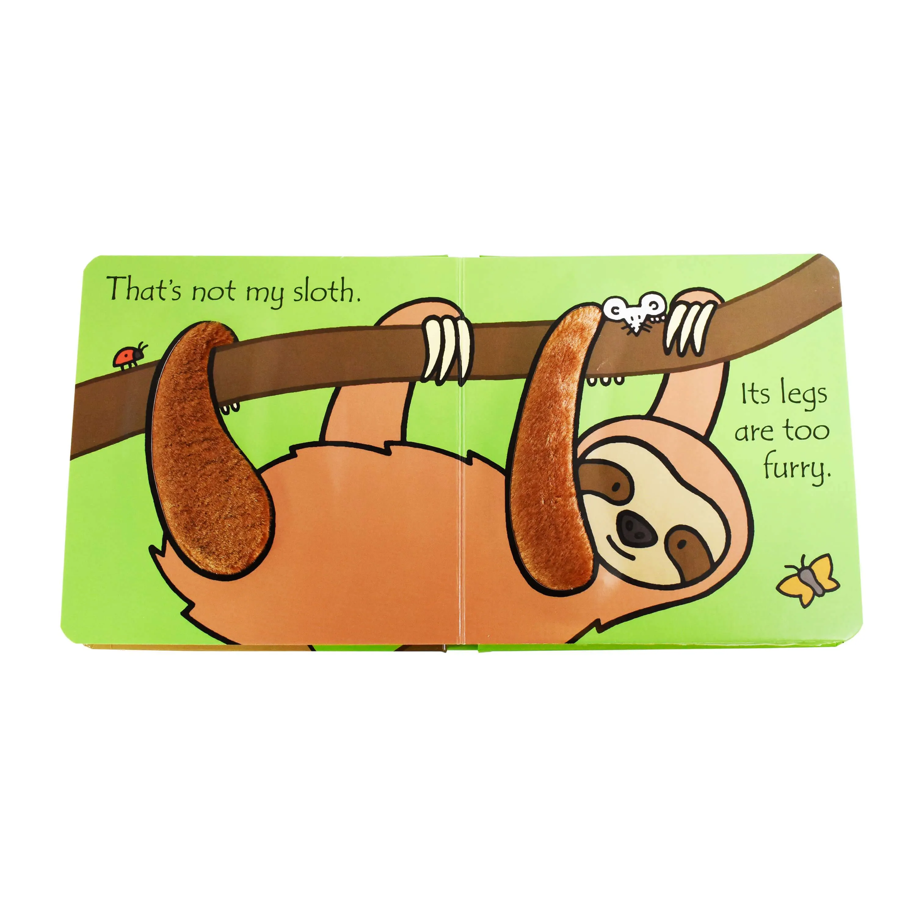 That's not my sloth... by Fiona Watt & Rachel Wells - Ages 0-5 - Board Book