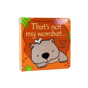 That's not my wombat... by Fiona Watt & Rachel Wells - Ages 0-5 - Board Book