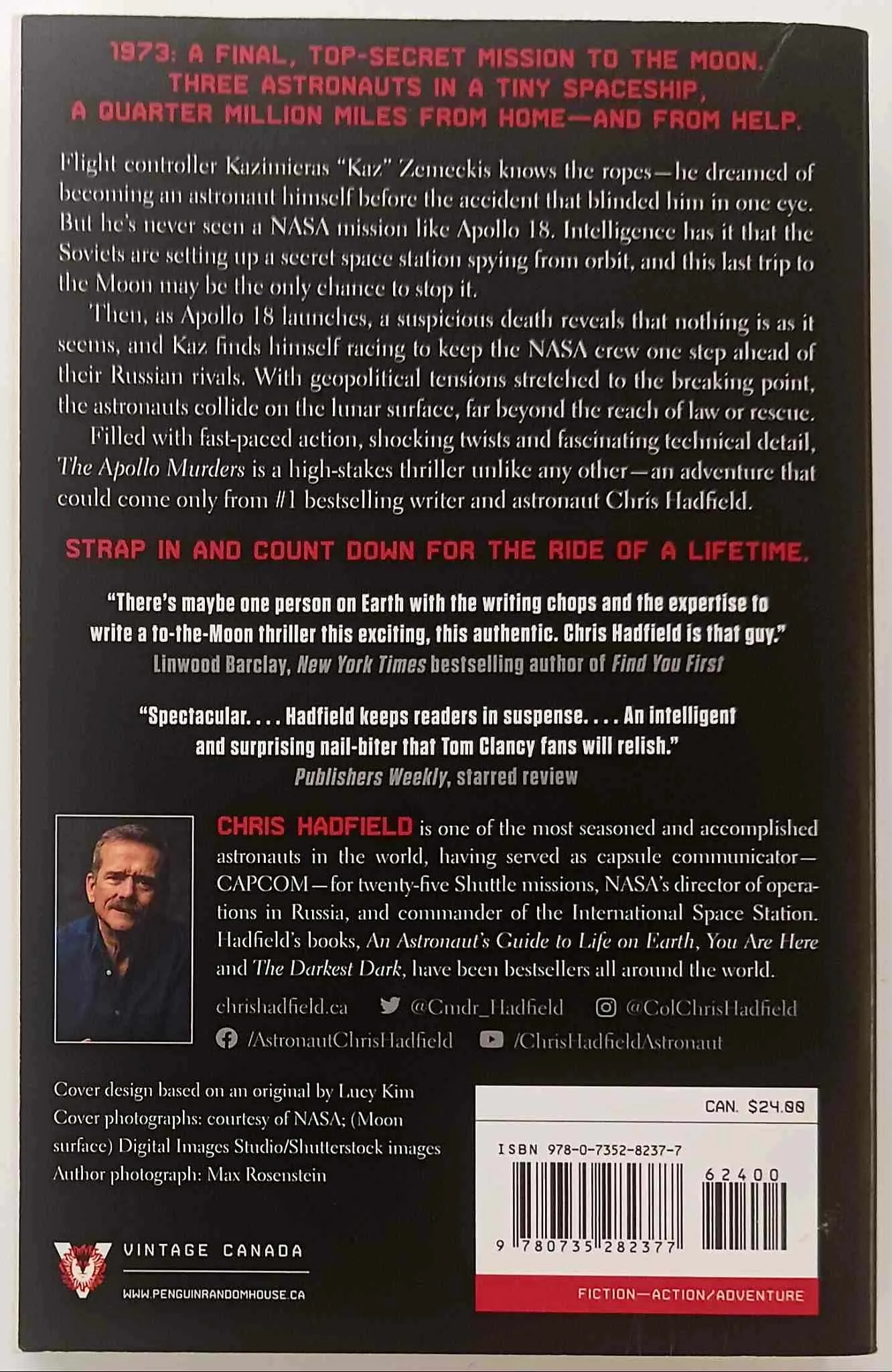 THE APOLLO MURDERS - Chris Hadfield