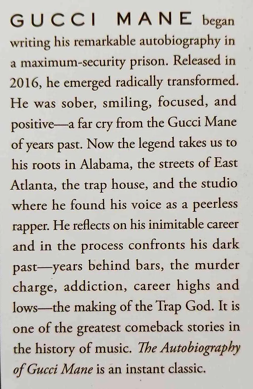 THE AUTOBIOGRAPHY OF GUCCI MANE - Gucci Mane, Neil Martinez-Belkin