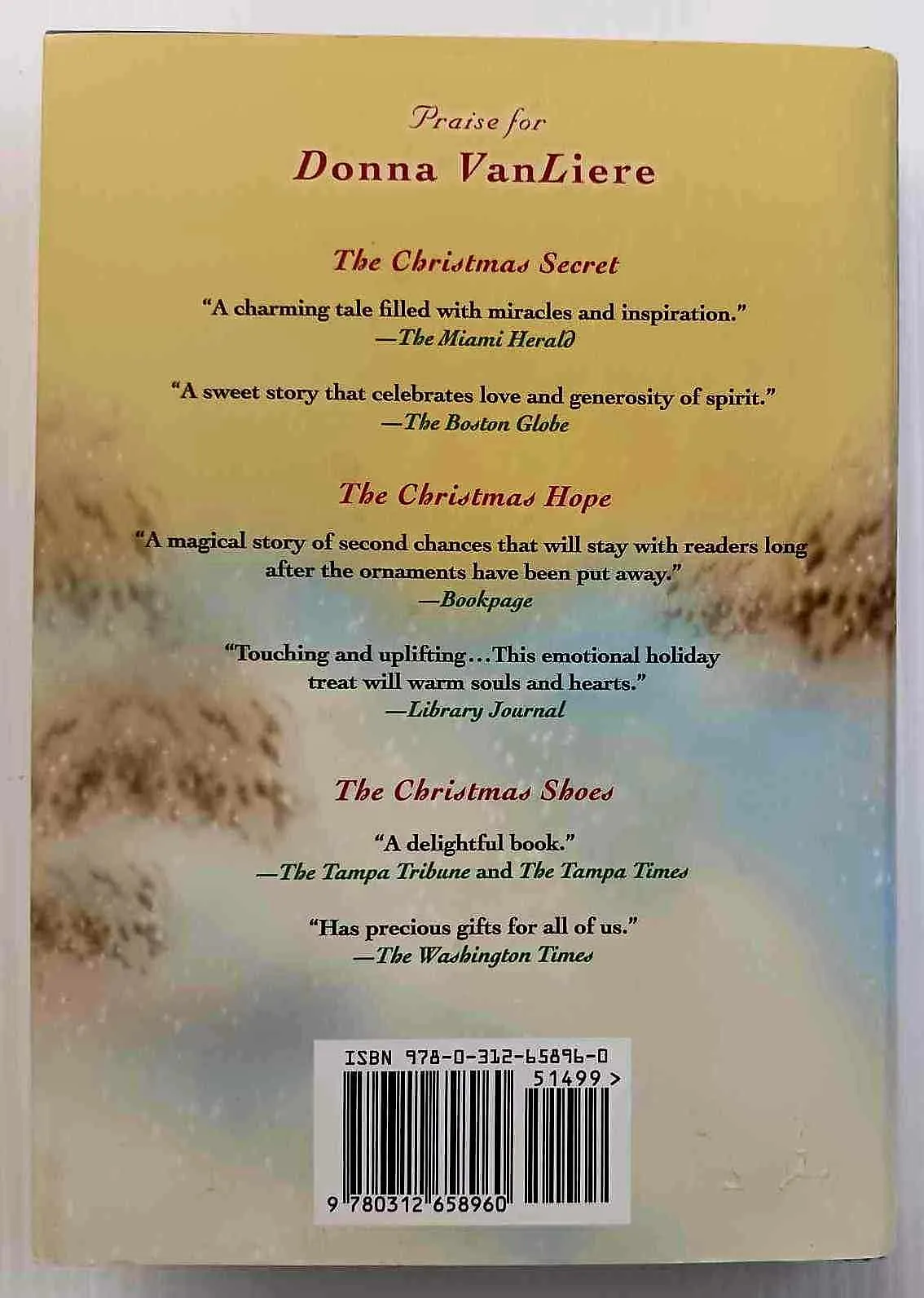 THE CHRISTMAS NOTE - Donna VanLiere