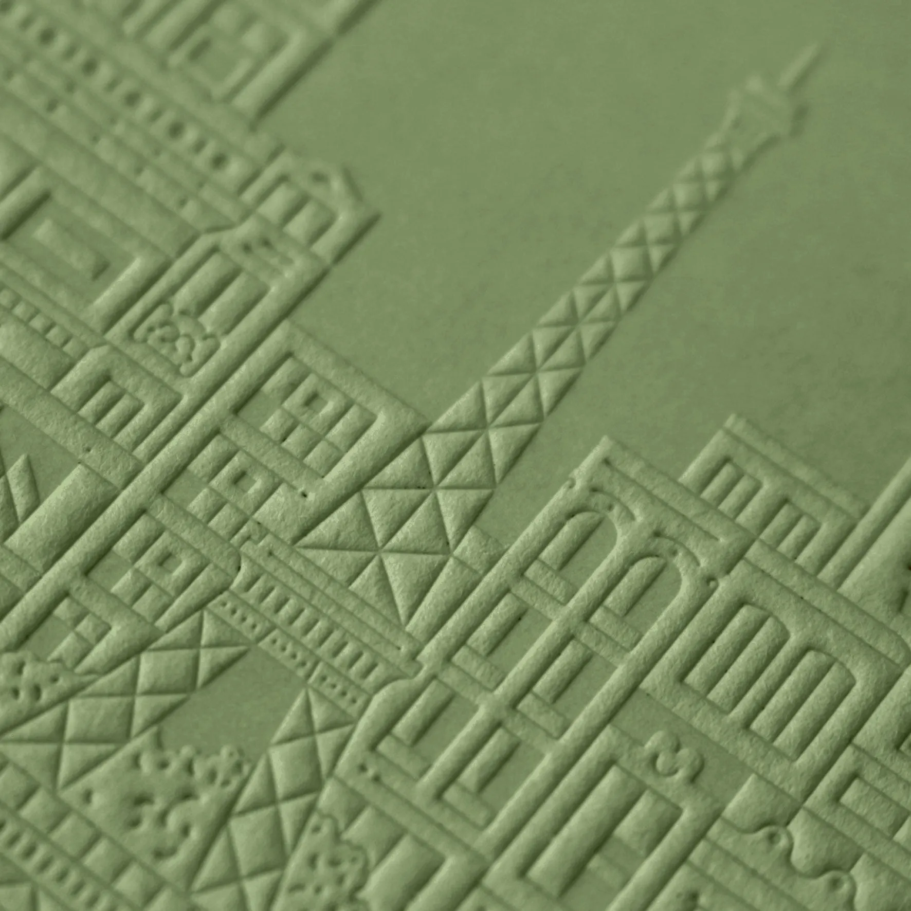 The City Works - Notebook - Paris - B6 - Green
