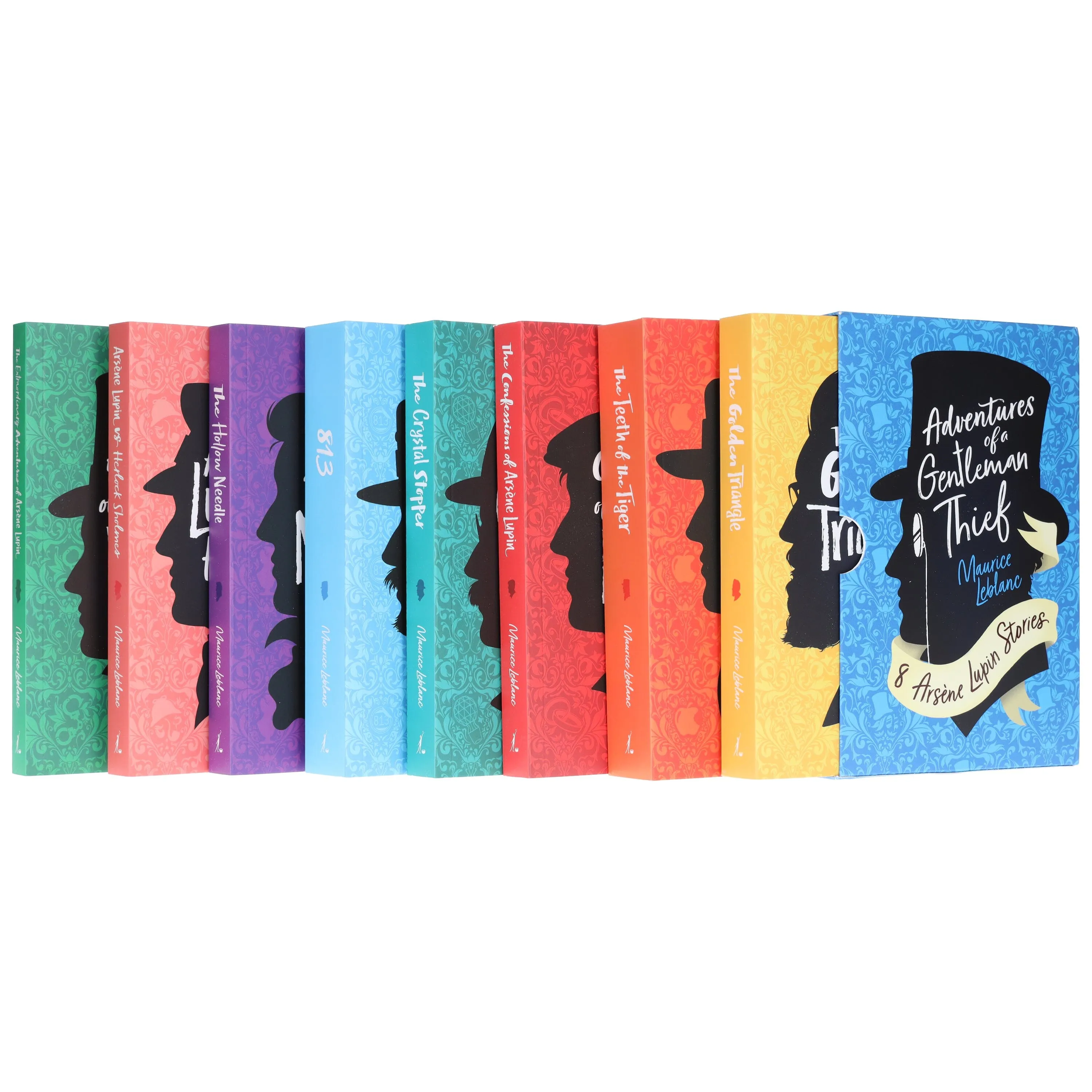 The Complete Collection of Arsene Lupin 8 Books Box Set by Maurice LeBlanc - Age 18 years and up - Paperback