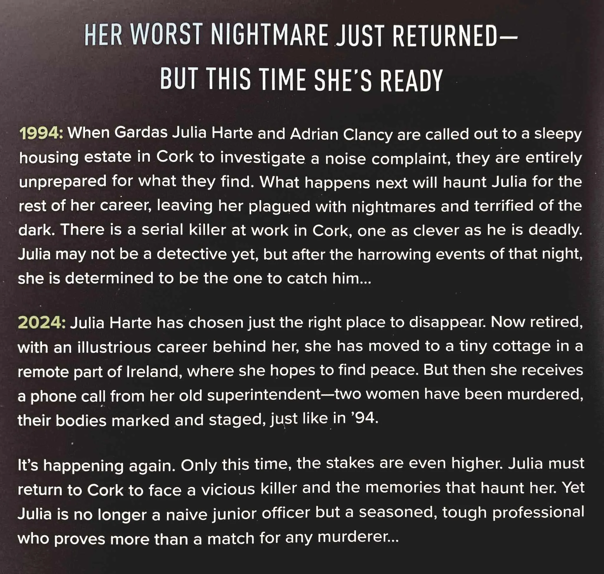 THE DARK HOURS - Amy Jordan