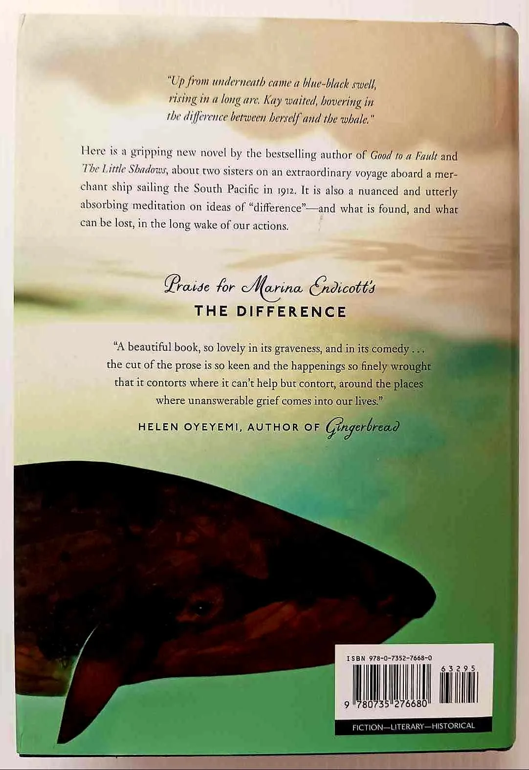 THE DIFFERENCE - Marina Endicott