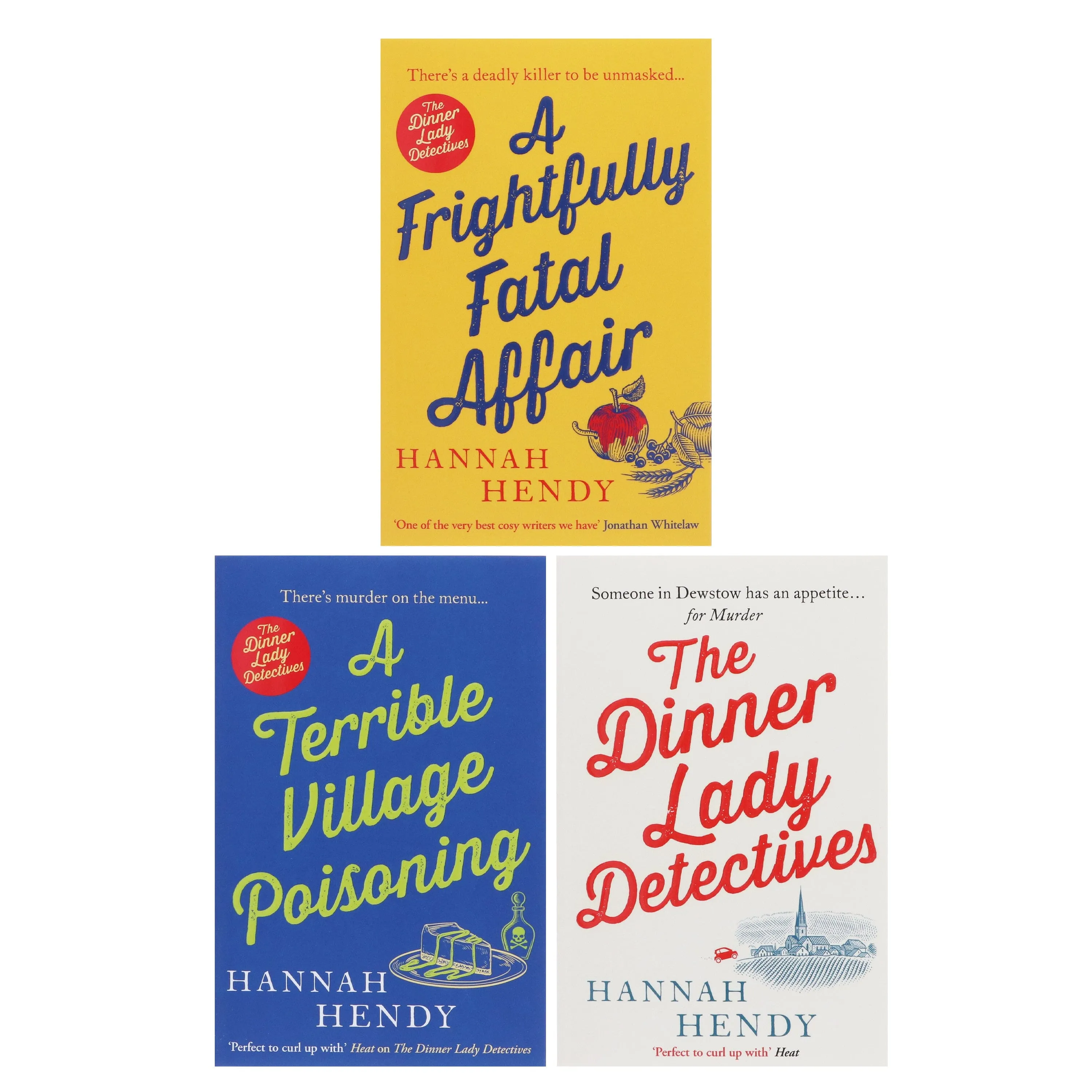 The Dinner Lady Detectives Series (Set 2) by Hannah Hendy 3 Books Collection Set - Fiction - Paperback