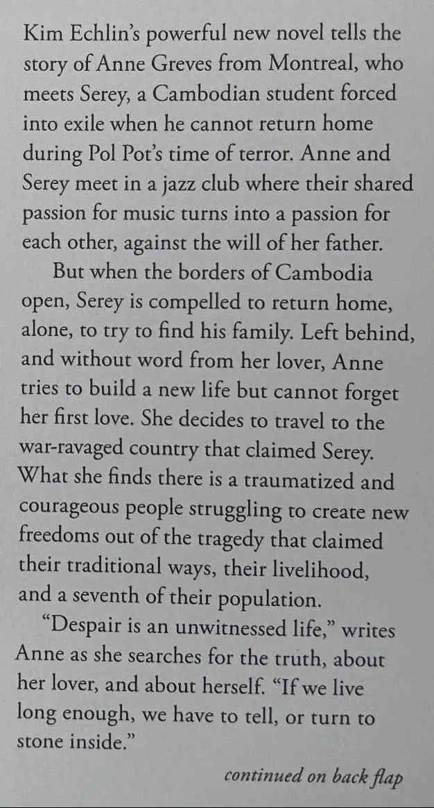 THE DISAPPEARED - Kim Echlin