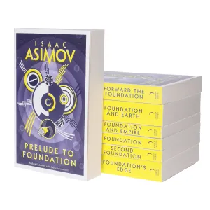 The Foundation Series by Isaac Asimov 7 Books Collection Set - Fiction - Paperback