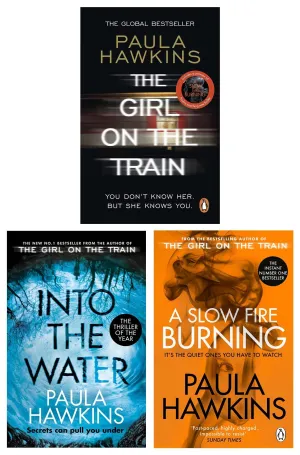 The Girl on the Train by Paula Hawkins 3 Books Set Collection - Fiction - Paperback