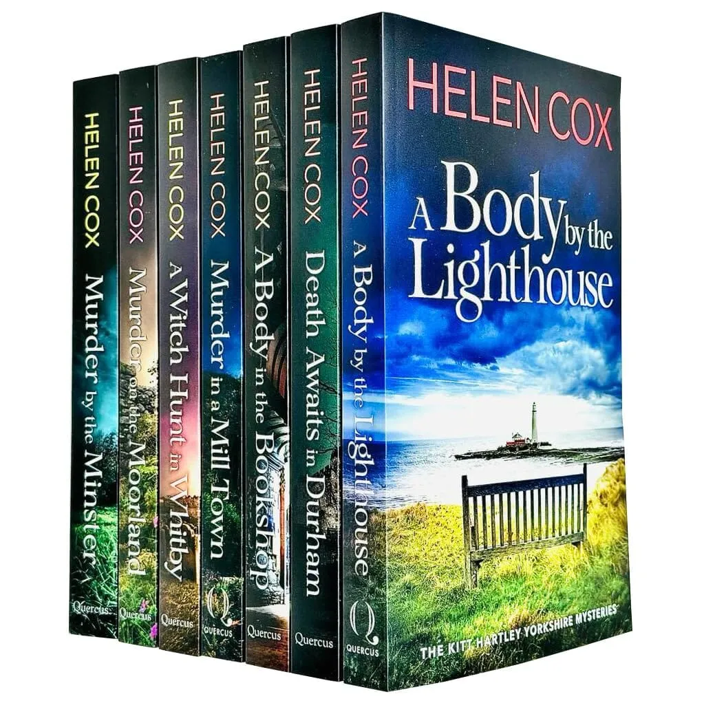 The Kitt Hartley Yorkshire Mysteries Series 7 Books Collection Set by Helen Cox - Fiction - Paperback